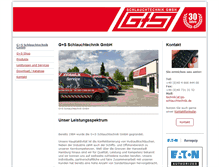 Tablet Screenshot of gs-schlauchtechnik.de